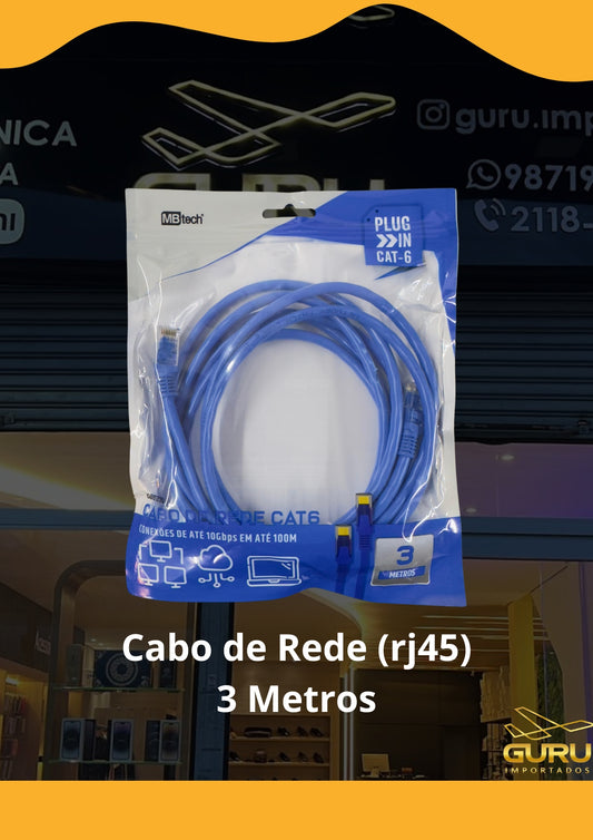 Cabo de Rede - 3 Metros