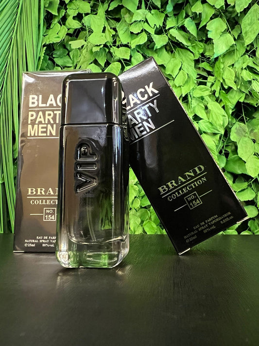 Perfume Brand Collection  154 - 212 Vip Black - Masculino de 25ml