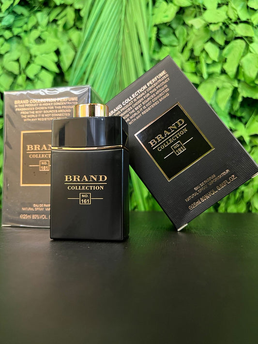 Perfume Brand Collection 161 - Inspiração Bvlgari Man In Black - Masculino de 25ml